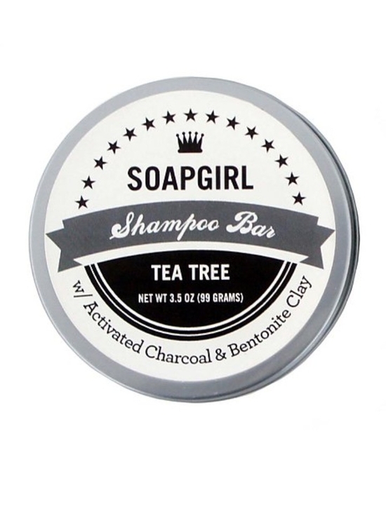 soapgirl Other - Tea Tree Shampoo Bar (Gray & White)